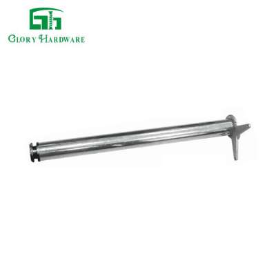 Classic design iron 1100MM chrome round tube leg