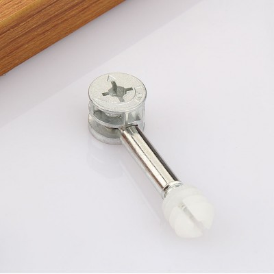 Zinc Alloy And Nylon Connecting Fitting  Furniture Hardware Furniture Screw